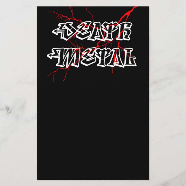 Death Metal Label Flyer (Vorne)