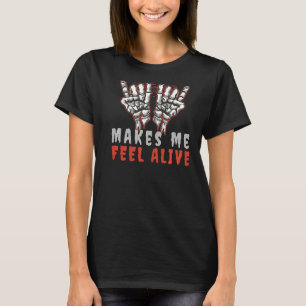 Death Metal lässt mich den Alive Devil oder Handho T-Shirt