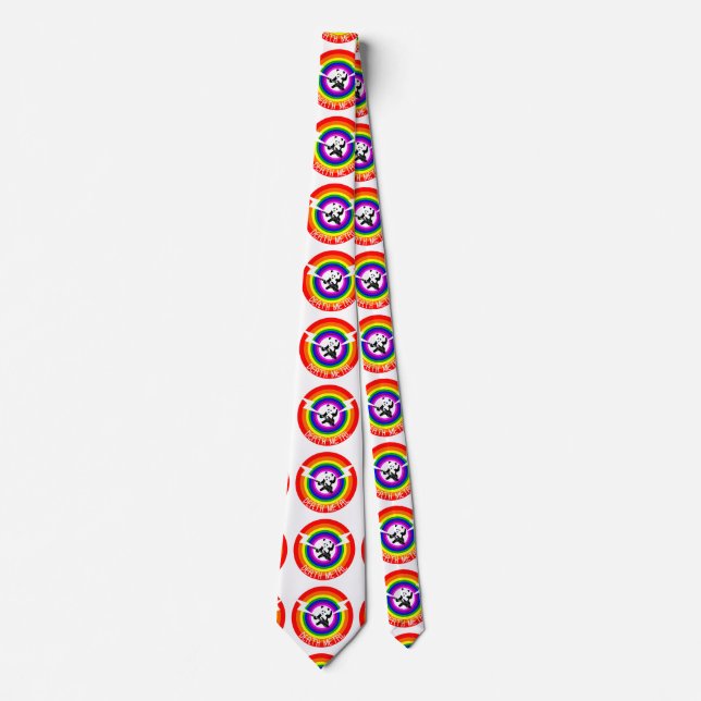 Death Metal Panda Guitar Krawatte (Vorderseite)