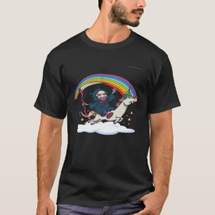 Death Metal Rock Music Rainbow Grim Sensenmann Rid T-Shirt