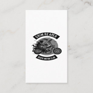 Death Motorcycle Club Visitenkarte