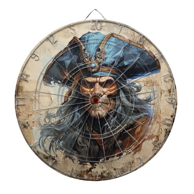 Death Pirate Dartboard Dartscheibe (vorne)