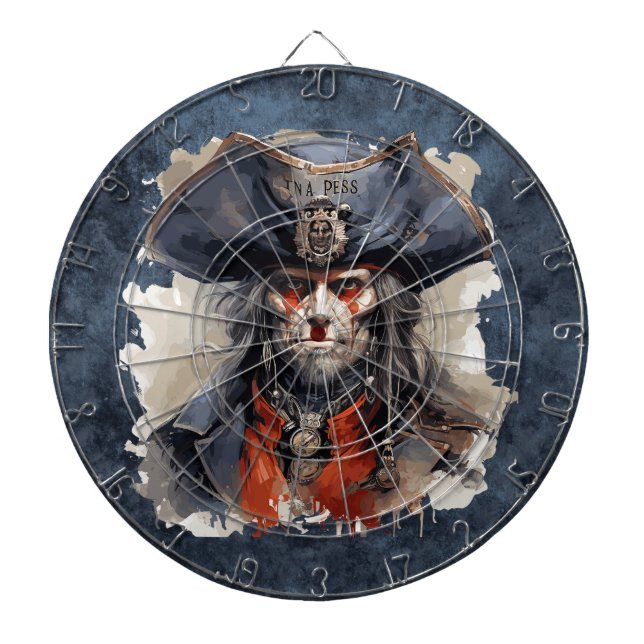 Death Pirate Dartboard Dartscheibe (vorne)