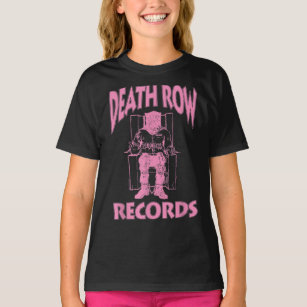 Death Row Platten Logo Rosa T - Shirt.pnng T-Shirt
