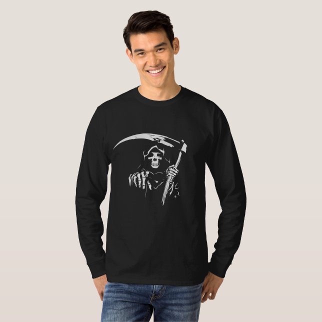 Death Skeleton T-Shirt (Vorne ganz)