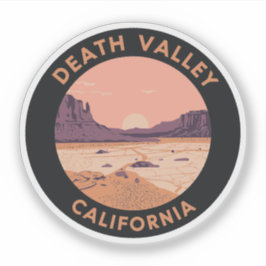 Death Valley California Aufkleber