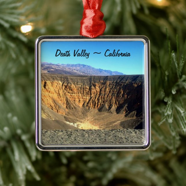 Death Valley California Weihnachten Ornament Aus Metall (Baum)