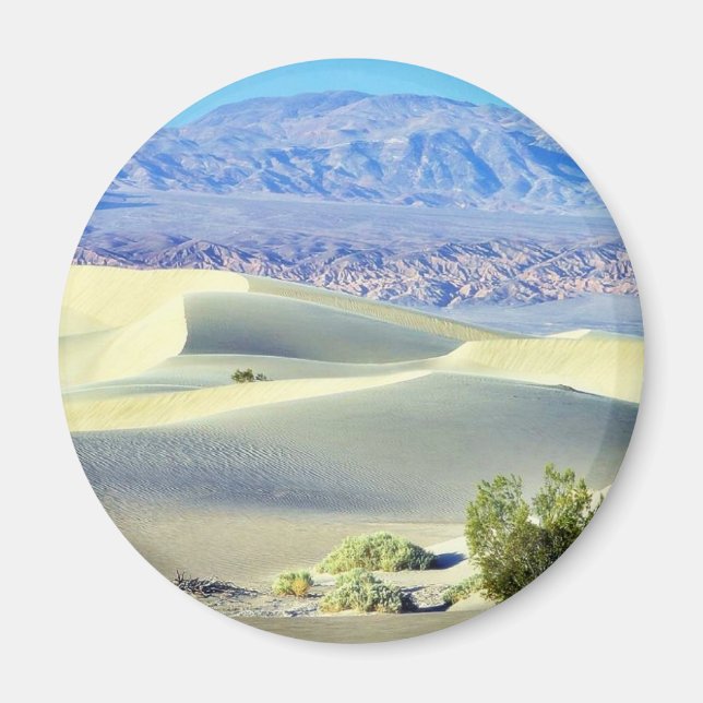 Death Valley Deserts Sand Dunes Magnet (Vorne)