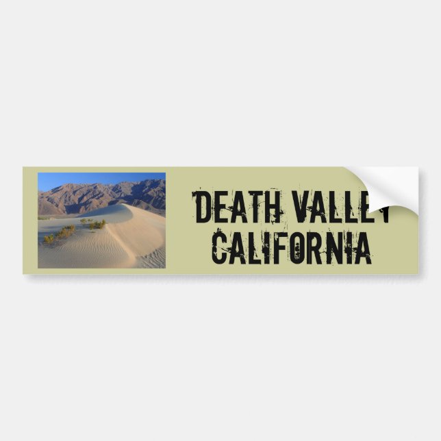 Death Valley Kalifornien Autoaufkleber (Vorne)