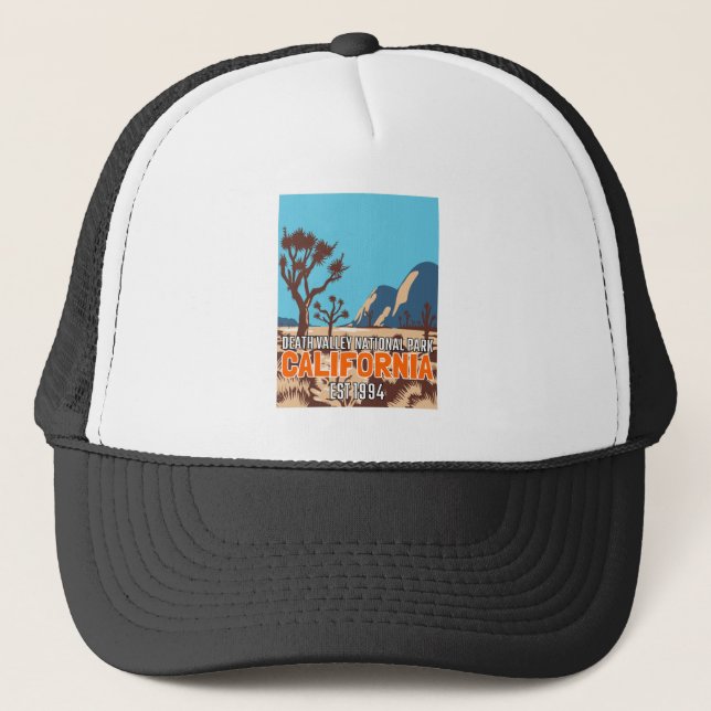 Death Valley National Park California EST 1994 Truckerkappe (Vorderseite)