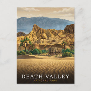 Death Valley National Park California Reise Postkarte