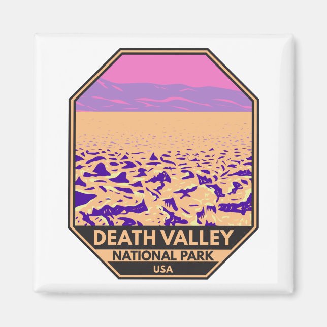 Death Valley National Park Devil's Golf Course Magnet (Vorne)