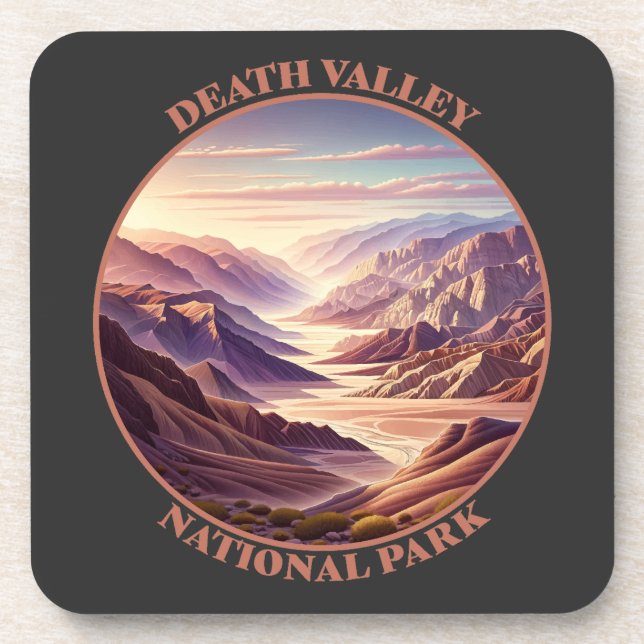 Death Valley National Park Getränkeuntersetzer (Vorderseite)