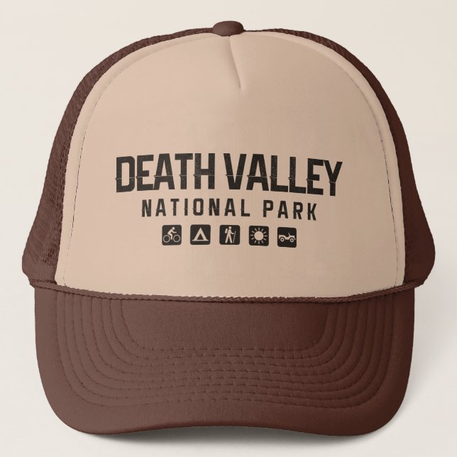 Death Valley National Park LKW-Hut Truckerkappe (Vorderseite)