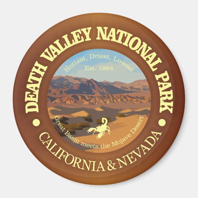 Death Valley National Park Magnet (Vorne)