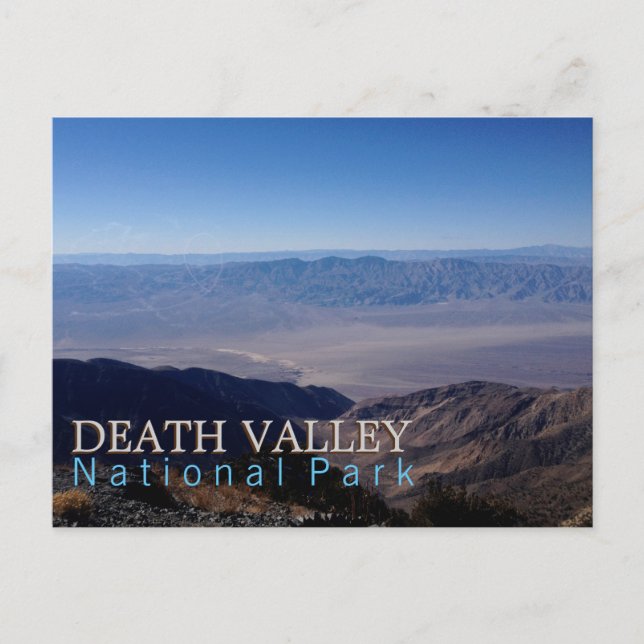 Death Valley National Park Postkarte (Vorderseite)