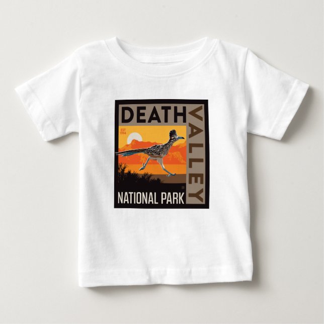 Death Valley National Park | Roadrunner Baby T-shirt (Vorderseite)