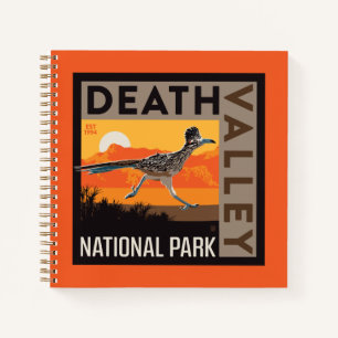 Death Valley National Park Roadrunner Notizbuch