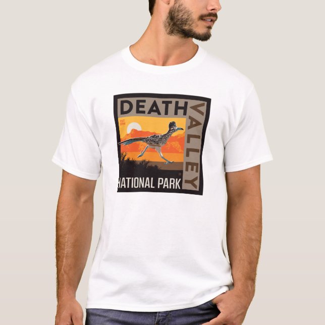 Death Valley National Park | Roadrunner T-Shirt (Vorderseite)