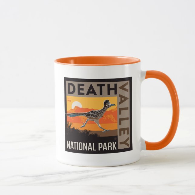 Death Valley National Park | Roadrunner Tasse (Rechts)