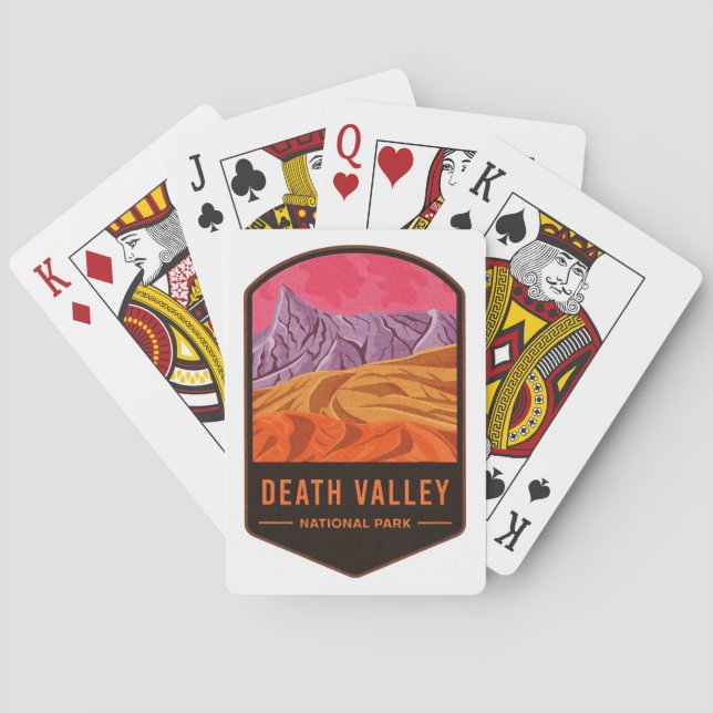 Death Valley National Park Spielkarten (Rückseite)