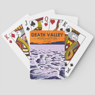 Death Valley National Park Vintag Spielkarten