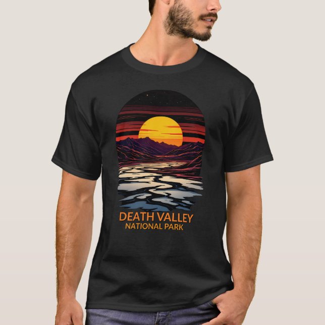 Death Valley National Park Wüste Sunset T-Shirt (Vorderseite)