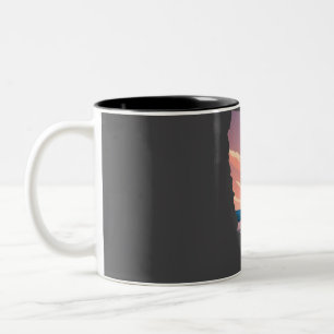 Death Valley Nationalpark California Staat Border Zweifarbige Tasse