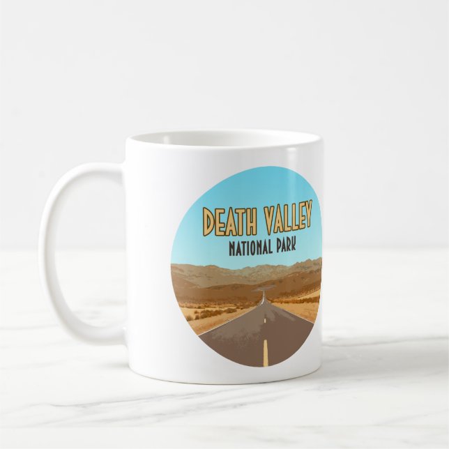 Death Valley Nationalpark Nevada Vintag Kaffeetasse (Links)