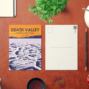 Death Valley Nationalpark Vintage Postkarte