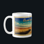 Death Valley Nationalpark Vintage Reise Kaffeetasse<br><div class="desc">Vintage Reisestil Death Valley California Nevada mit einer herrlichen Bergsicht mit kurvenreicher Autobahn in die Ferne.</div>