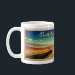 Death Valley Nationalpark Vintage Reise Kaffeetasse<br><div class="desc">Vintage Reisestil Death Valley California Nevada mit einer herrlichen Bergsicht mit kurvenreicher Autobahn in die Ferne.</div>