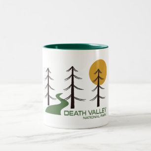 Death-Valley-Nationalpark-Wanderweg Zweifarbige Tasse