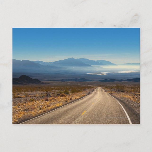 Death Valley Road 3 Kalifornien USA Postkarte (Vorderseite)