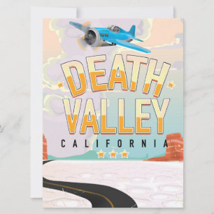 Death Valley USA Vintage Reiseplakat