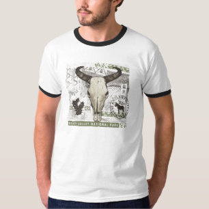Death- Valleyschädel-Kopf T-Shirt