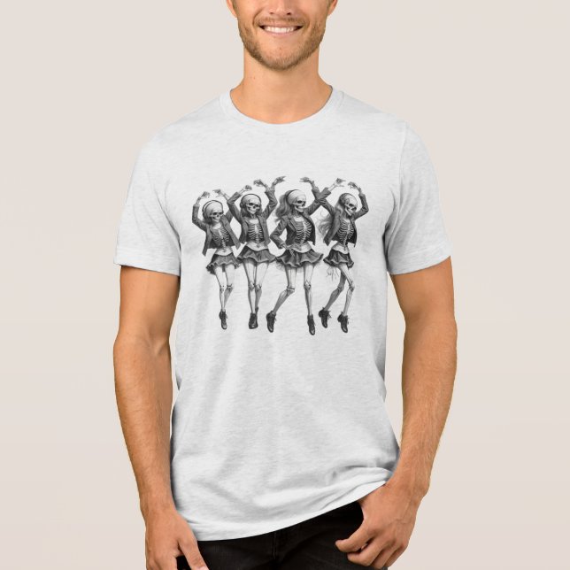 Death Women Dance Tri-Blend Shirt (Vorderseite)