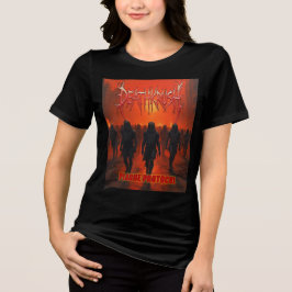 Deathkrush - Canvas T-shirt Plague protocol female Tri-Blend Shirt