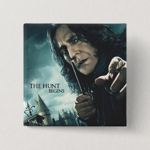 Deathly Hallows - Snape 2 Button