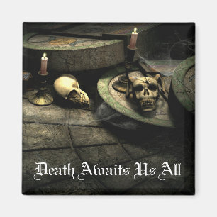 Deaths Domain Gothic Art Magnet