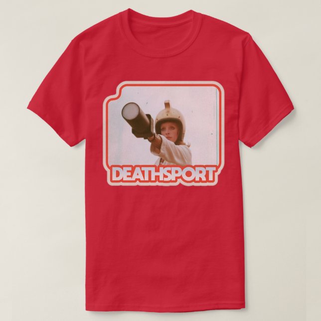 DEATHSPORT 70er Cult Movie T-Shirt (Design vorne)
