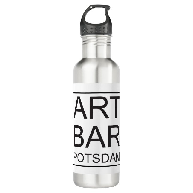D'eau ART & Bar Potsdam Bouteille métallique Trinkflasch (Devant)
