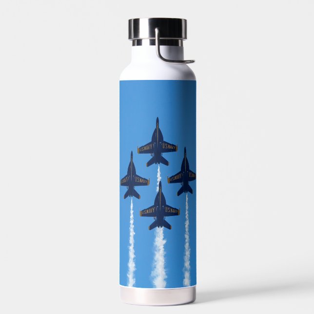D'eau Bleu Angels Thor Cuivre Vacuum Bouteille Isolée (Gauche)