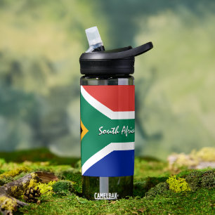 D'eau Bouteille d'Afrique du Sud, Drapeau patriotique d'