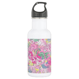 D'eau Bouteille de boisson florale fou