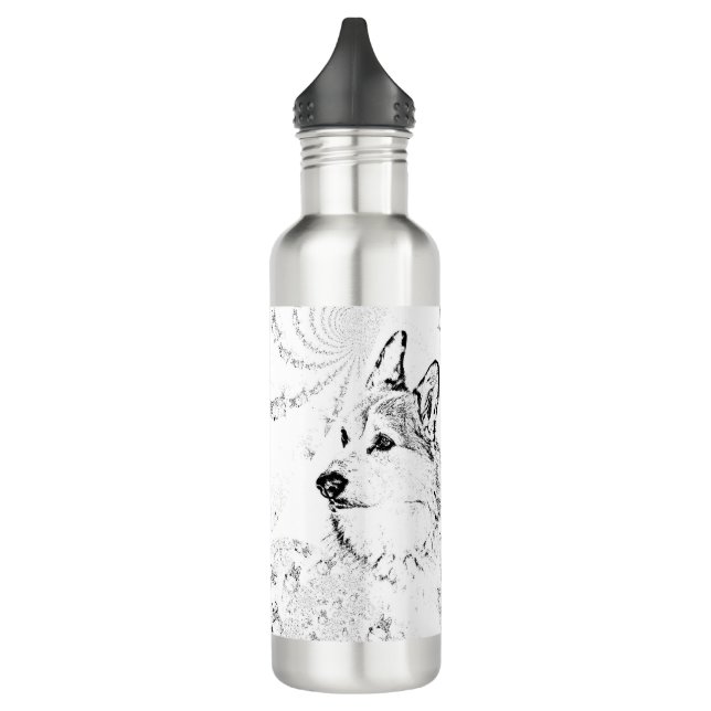 D'eau Bouteille de boisson thermique Motif de Corgi (Gauche)