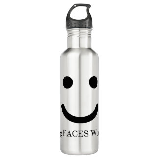 D'eau Bouteille d'eau, Acier inoxydable, 24 oz