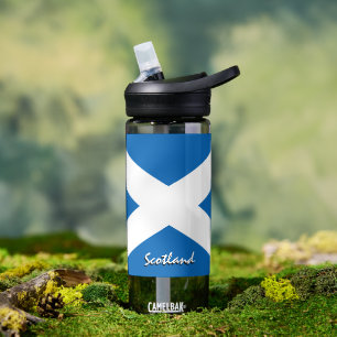 D'eau Bouteille écossaise, drapeau écossais patriotique