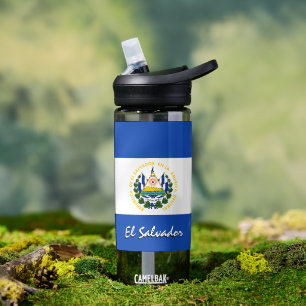 D'eau Bouteille El Salvador, Drapeau patriotique El Salv
