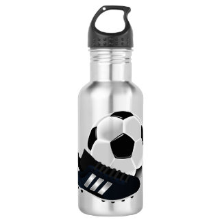 D'eau Bouteille en acier inoxydable de soccer